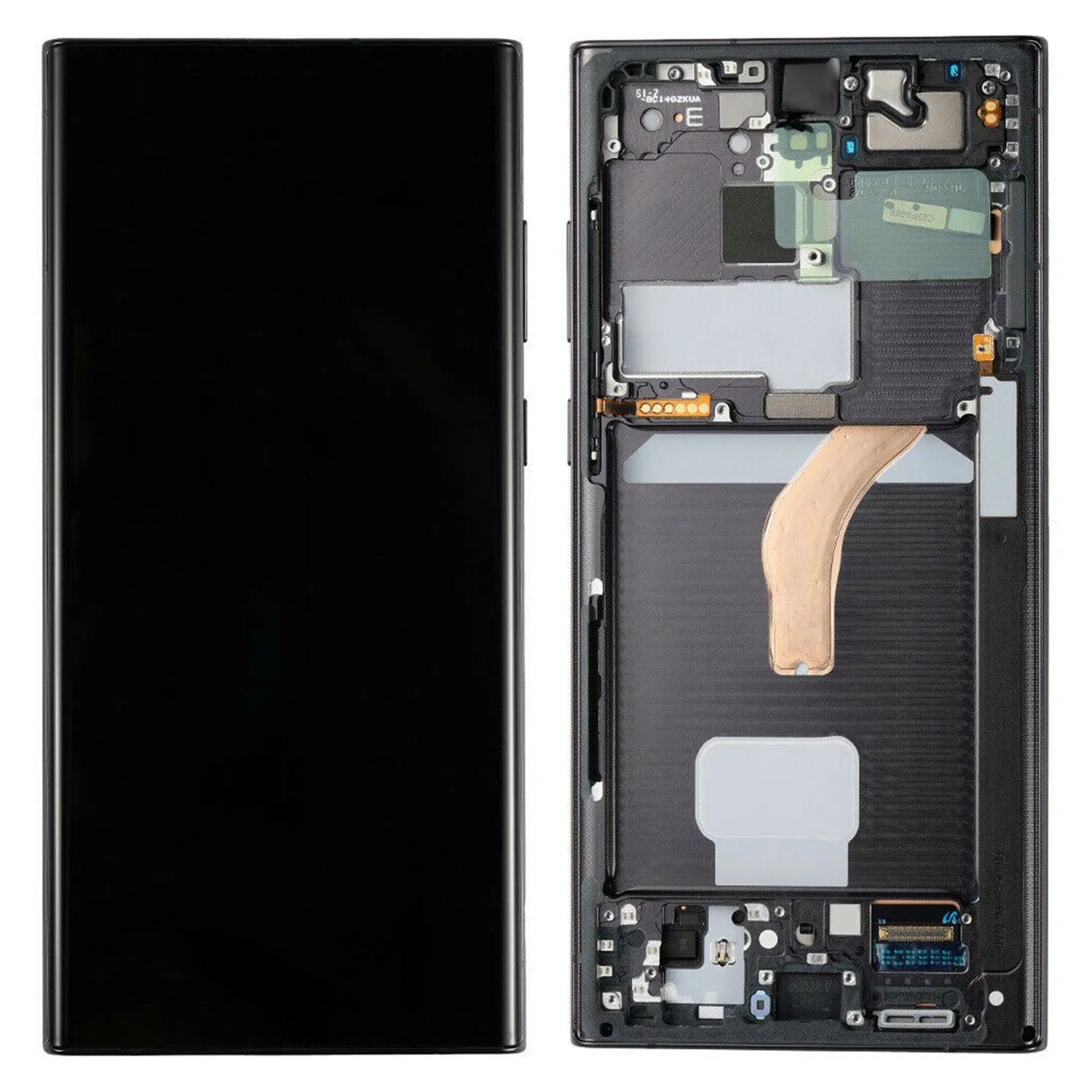 AFFICHEUR SAMSUNG S22 ULTRA ORIGINAL WITH FRAME (RECUPERATION)