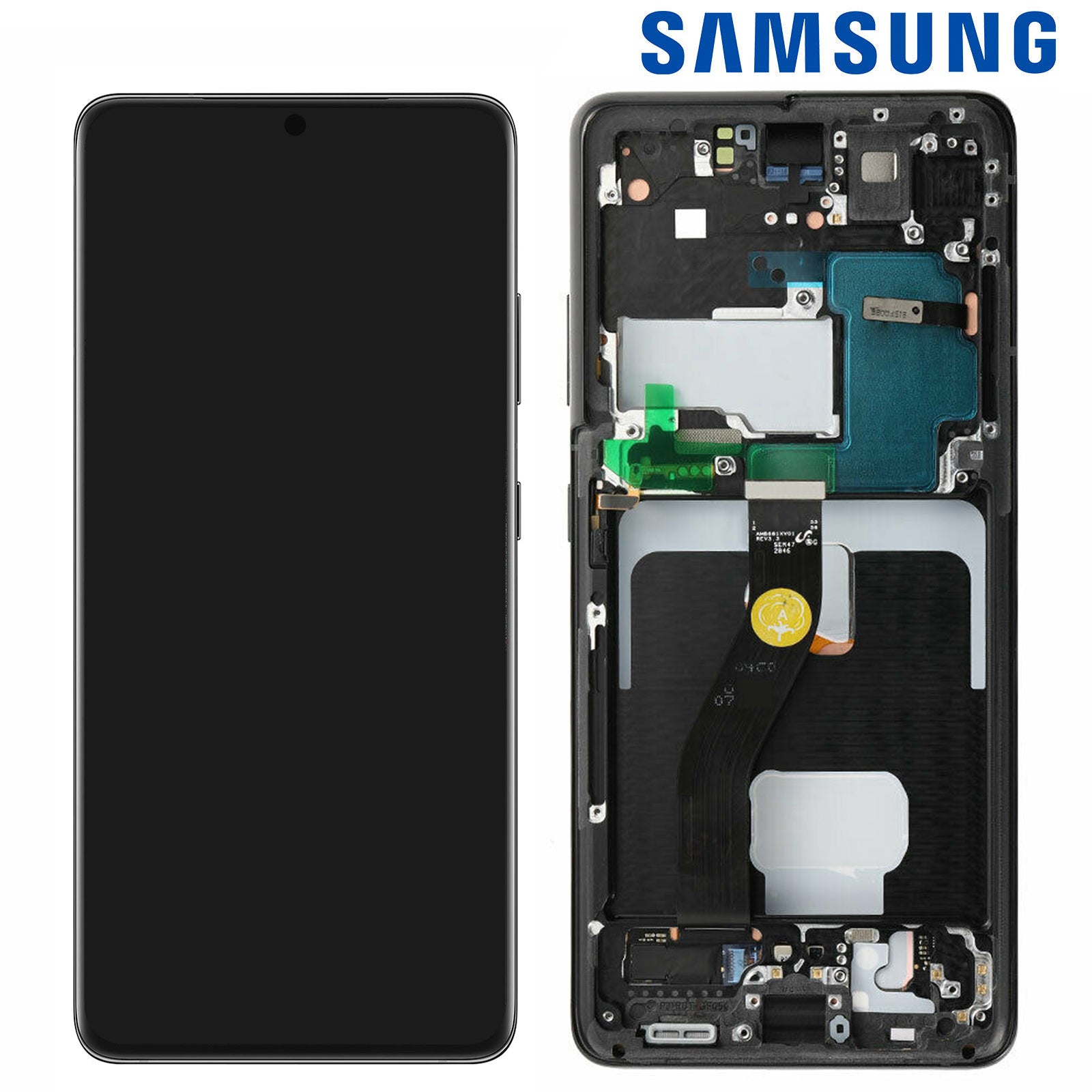 AFFICHEUR SAMSUNG S21 ULTRA INCELL WITH FRAME